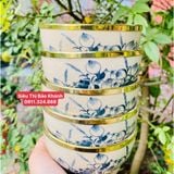  Bát thờ họa tiết hao sen bộc đồng 