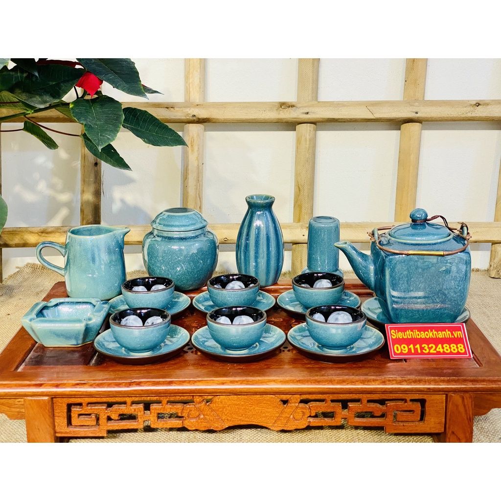  Bộ Ấm Trà Hỏa Biến Lòng Hoa Kèm Phụ Kiện BKCEVN-8004 