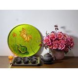  Bộ ấm chén tử sa khay lớn kèm phụ kiện sang xịn mịn 