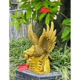  [VẬT PHẨM PHONG THỦY]-Tượng Đại Bàng Tung Cánh Đồng Đại Bái Chính Hãng 42cm-phong thủy bảo khánh 