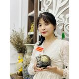  Gạt Tàn Chất Liệu Hợp Kim Đồng Trạm Trổ Tinh Xảo 15cm 