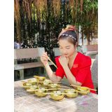  Bộ bát đũa hợp kim đồng mạ vàng -Siêu thị Bảo Khánh 