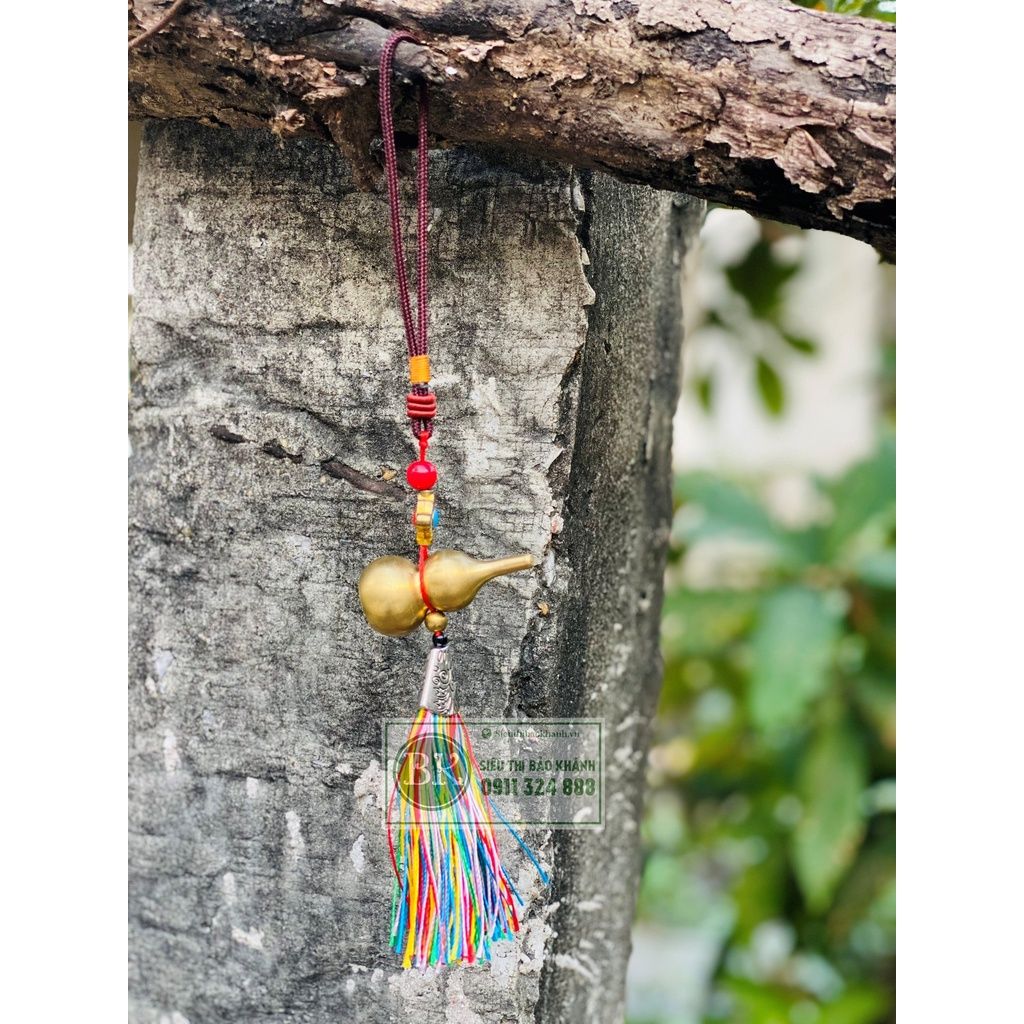  VẬT PHẨM PHONG THỦYDÂY TREO HỒ LÔ ĐỒNG MAY MẮN-Phong Thủy Bảo Khánh 
