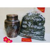  HỘP CHÈ HỢP KIM ĐỒNG CAO CẤP 18CM 