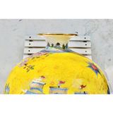  Bình hút lộc Bát Tràng vẽ vàng họa tiết thuận buồm xuôi gió 30 