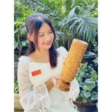  Ống cắm nhang gỗ trang trí phong thủy bàn thờ 