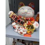  Tượng mèo thần tài 