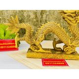  TƯỢNG RỒNG ĐỒNG PHONG THỦY CAO CẤP 33CM-PHONG THỦY BÁO KHÁNH 