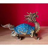  [Chiêu Tài Hút Lộc]-Rùa Đồng Phong Thủy 20cm-Phong Thủy Bảo Khánh 