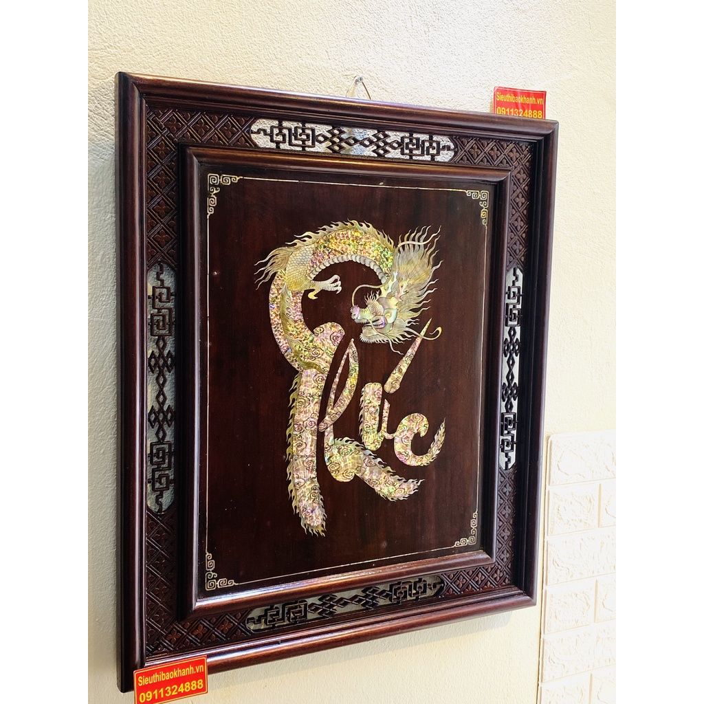  Tranh Gụ Khảm Xà Cừ phong thủy cao cấp-Bảo Khánh 