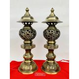  Đèn dầu bằng đồng Đại Bái chính hãng 