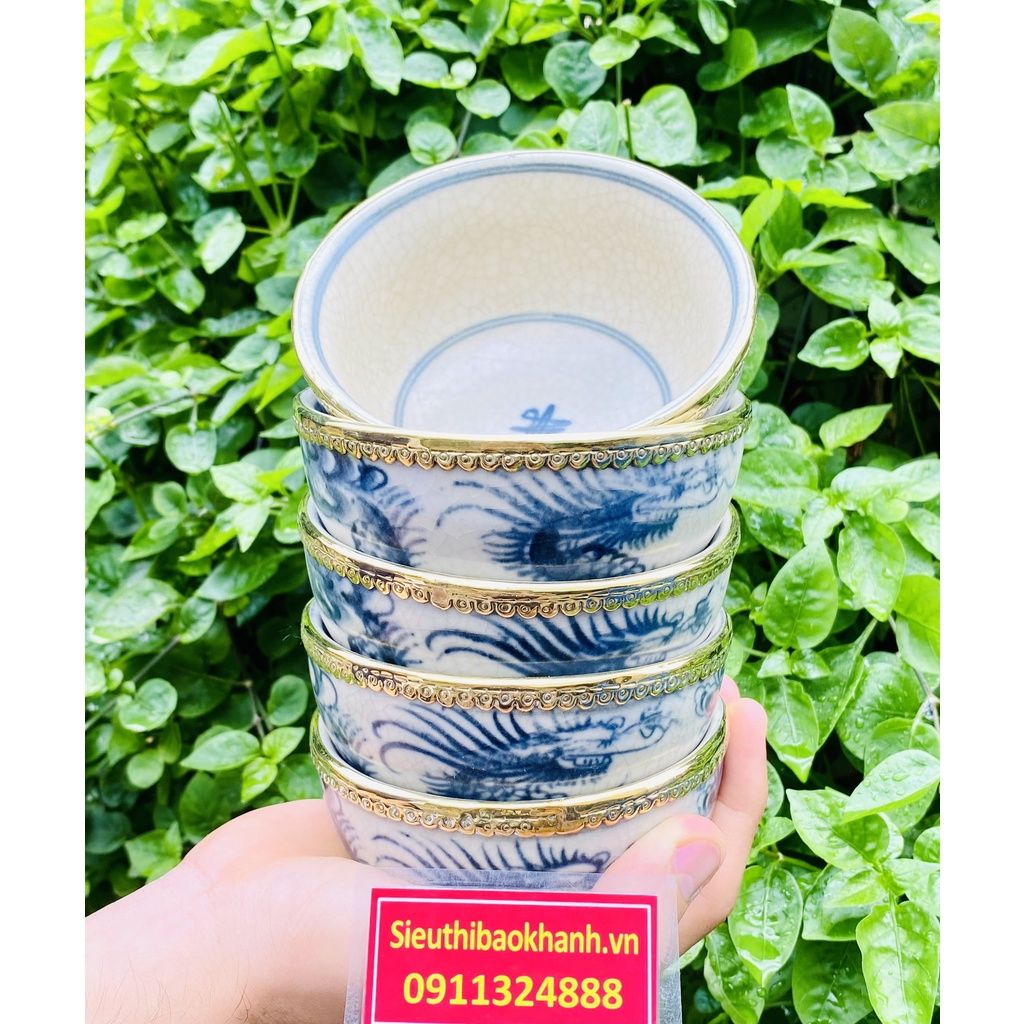  Bát thờ bằng đồng men rạn Nhất Long-Bảo Khánh 