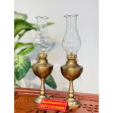  Đèn dầu Đồng phong thủy cao cấp 25cm 