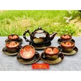 Bộ ấm chén hỏa biến lòng hoa 
