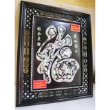  [HÀNG TẠI XƯỞNG]-Tranh Gụ khảm xà cừ 