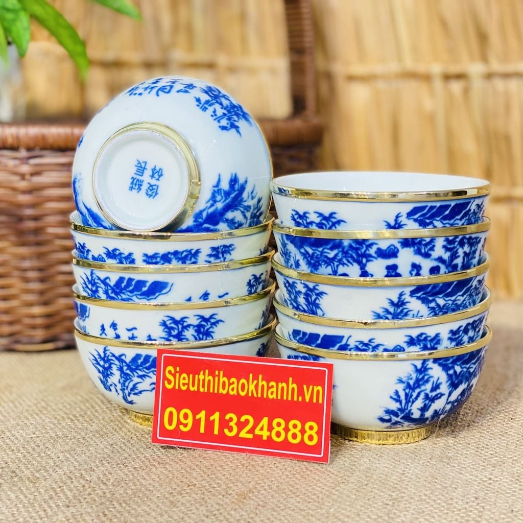  Bát Ăn Dưỡng Sinh Bọc Đồng Đẹp,Chính Hãng-Bảo Khánh Việt Nam 