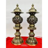  Đèn dầu bằng đồng Đại Bái chính hãng 