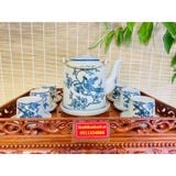  Bộ ấm chén men rạn Bát Tràng cao cấp BKCEVN-9154 