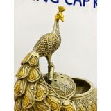  Xông trầm hương tạo hình chim công 