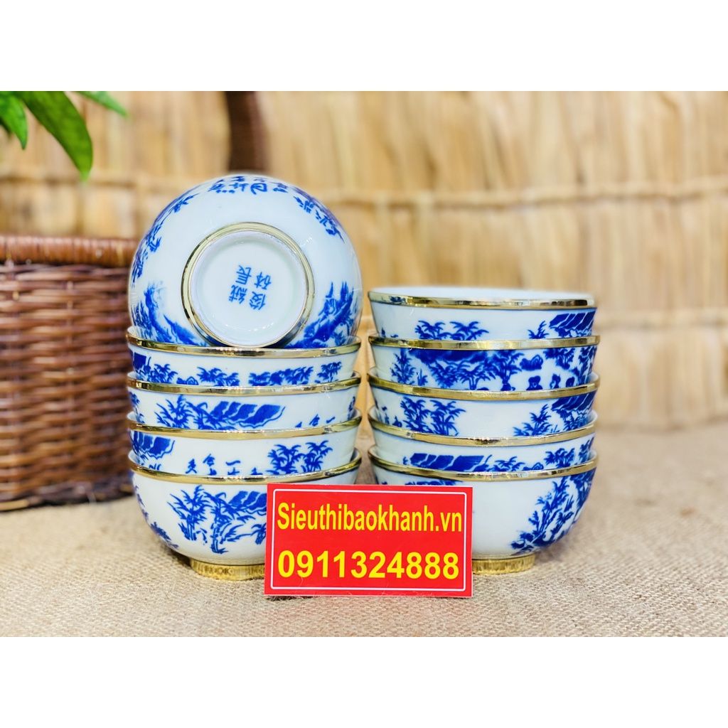  Bát Ăn Dưỡng Sinh Bọc Đồng Đẹp,Chính Hãng-Bảo Khánh Việt Nam 