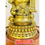  Tượng mèo thần tài mạ vàng 