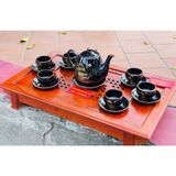  Bộ ấm chén Bát Tràng Thuận Buồm Xuôi Gió  BKCEVN-8167 