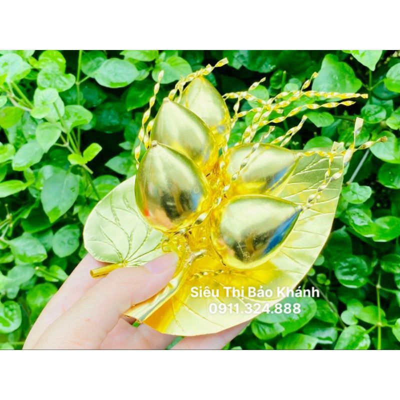  Khay trầu cau chất liệu đồng 