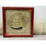 Tranh Thuận Buồm Xuôi Gió đồng vàng thúc nổi khung 80×80 cm -Siêu Thị Bảo Khánh 