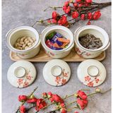  [Mẫu Mới Nhất 2022] Khay Mứt Tết / Khay Bánh Kẹo Phong Cách Châu Âu / Gốm Sứ Thủ Công Cao Cấp Cực Sang Trọng 