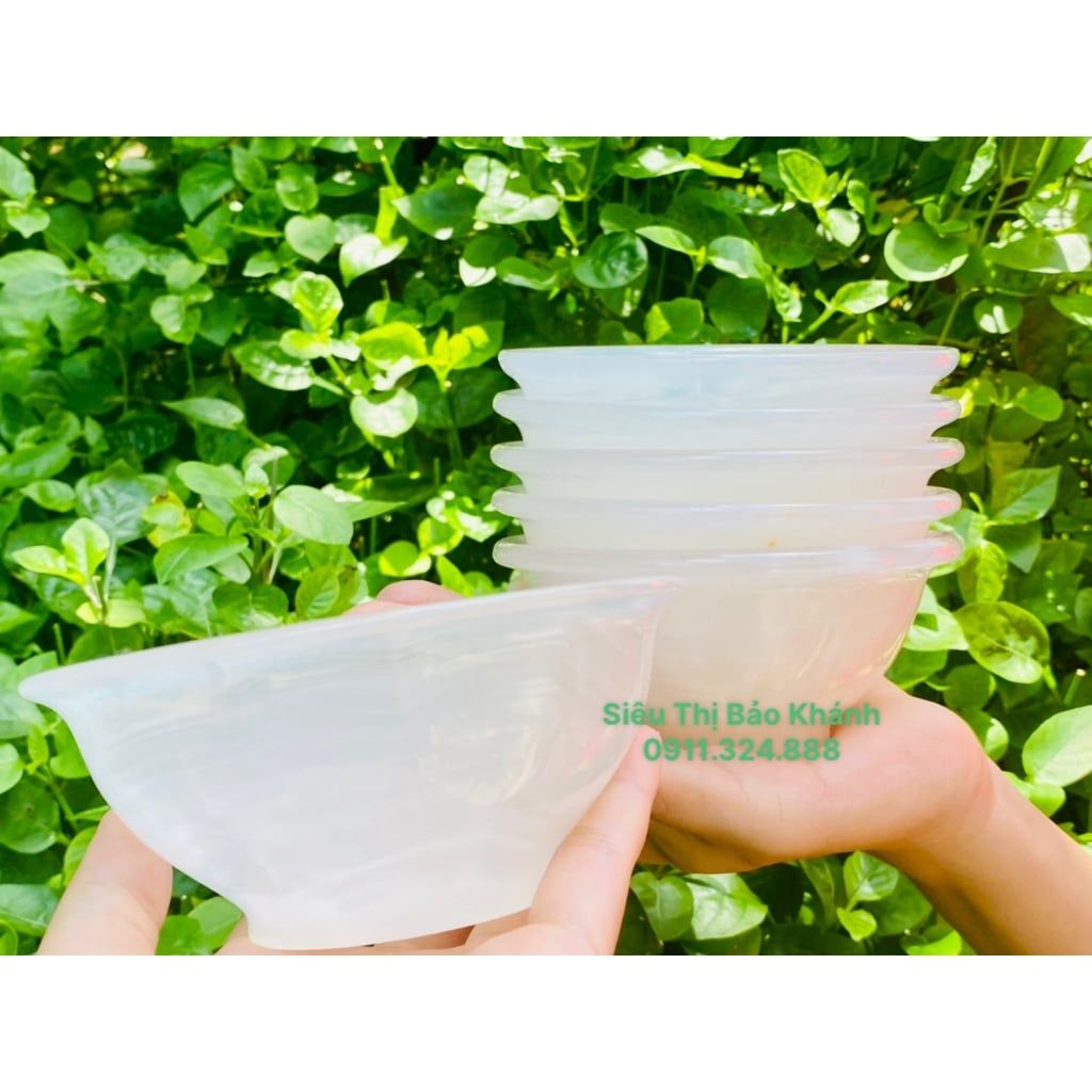  Bát đá bạch ngọc cao cấp 