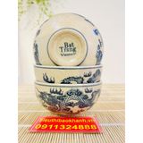  Bộ 10 bát men rạn họa tiết rồng xuất xứ Bát Tràng 