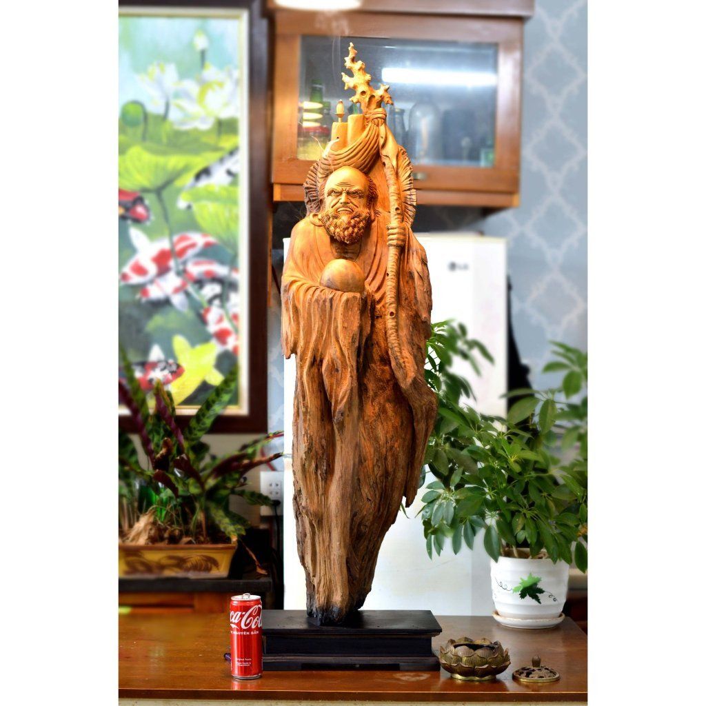  Tượng điêu khắc Đạt Ma 