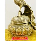  Xông trầm hương tạo hình chim công 