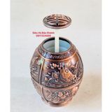  Hộp đựng tăm bằng đồng 