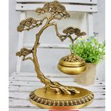  Xông trầm hương đồng quà tặng,đồ trang trí cao cấp 25cm-mỹ nghệ bảo khánh 
