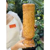  Ống cắm nhang gỗ trang trí phong thủy bàn thờ 