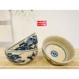 Bộ 10 bát men rạn họa tiết rồng xuất xứ Bát Tràng 
