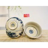  Bộ 10 bát men rạn họa tiết rồng xuất xứ Bát Tràng 