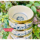  Bát thờ họa tiết hao sen bộc đồng 