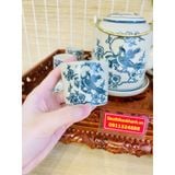  Bộ ấm chén men rạn Bát Tràng cao cấp BKCEVN-9154 