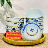 [BÁT TRÀNG CHÍNH HÃNG]- BÁT ĂN MEN LAM-BÁT TRÀNG BẢO KHÁNH 