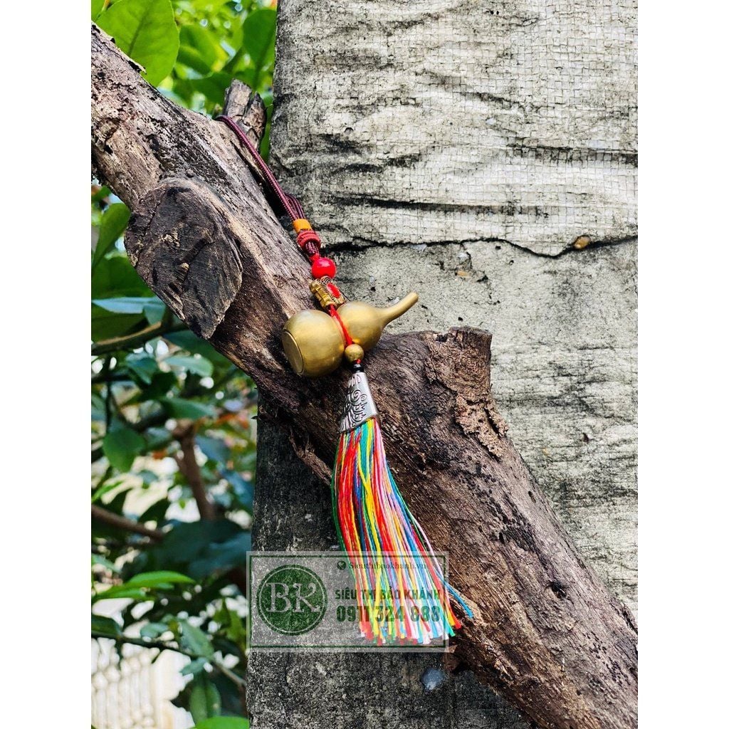  VẬT PHẨM PHONG THỦYDÂY TREO HỒ LÔ ĐỒNG MAY MẮN-Phong Thủy Bảo Khánh 
