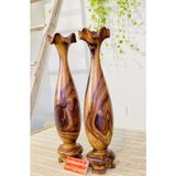  Đôi lục bình gỗ 