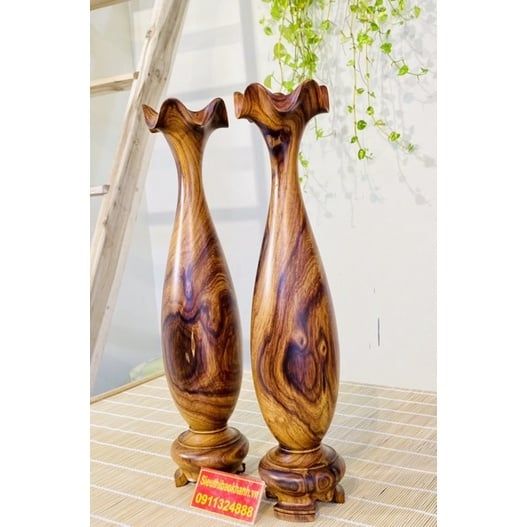  Đôi lục bình gỗ 