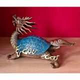  [Chiêu Tài Hút Lộc]-Rùa Đồng Phong Thủy 20cm-Phong Thủy Bảo Khánh 