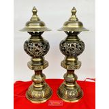  Đèn dầu bằng đồng Đại Bái chính hãng 