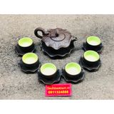  Bộ Ấm Chén Tử Sa Dáng Vịt Bát Tràng Cao Cấp 