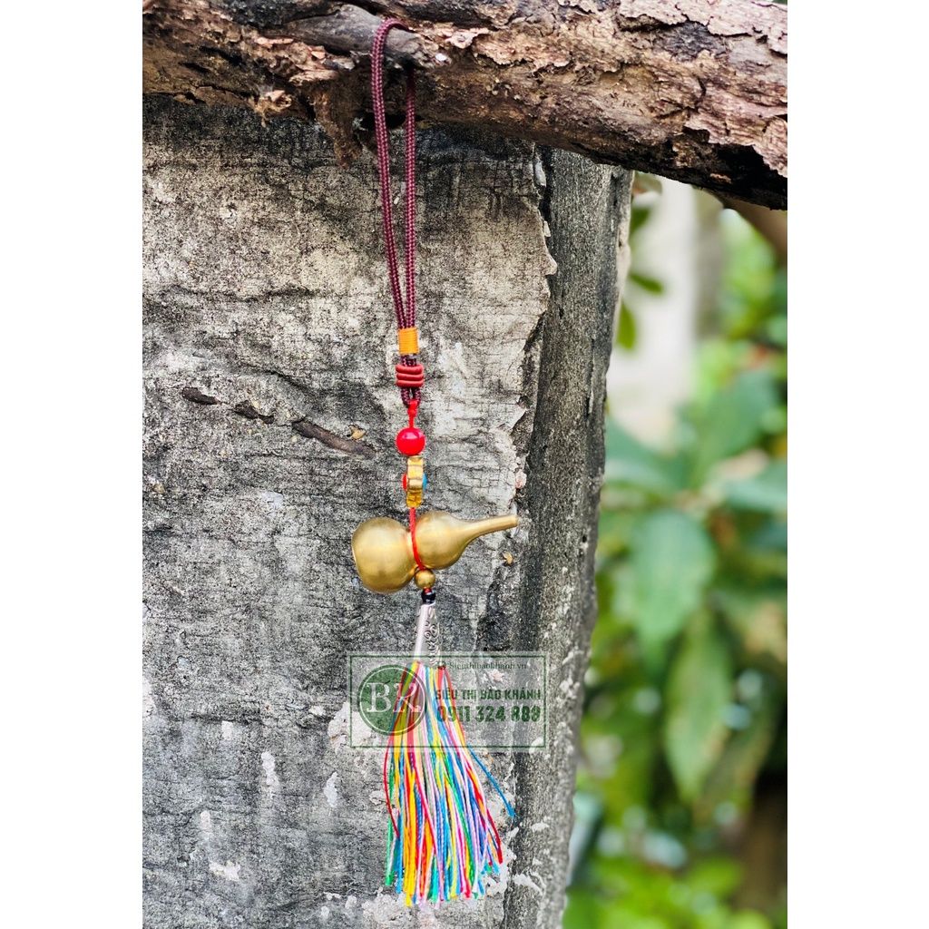  VẬT PHẨM PHONG THỦYDÂY TREO HỒ LÔ ĐỒNG MAY MẮN-Phong Thủy Bảo Khánh 