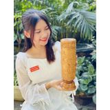  Ống cắm nhang gỗ trang trí phong thủy bàn thờ 