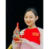  Nậm rượi gốm đắp nổi Bát Tràng chính hãng 18 cm0 